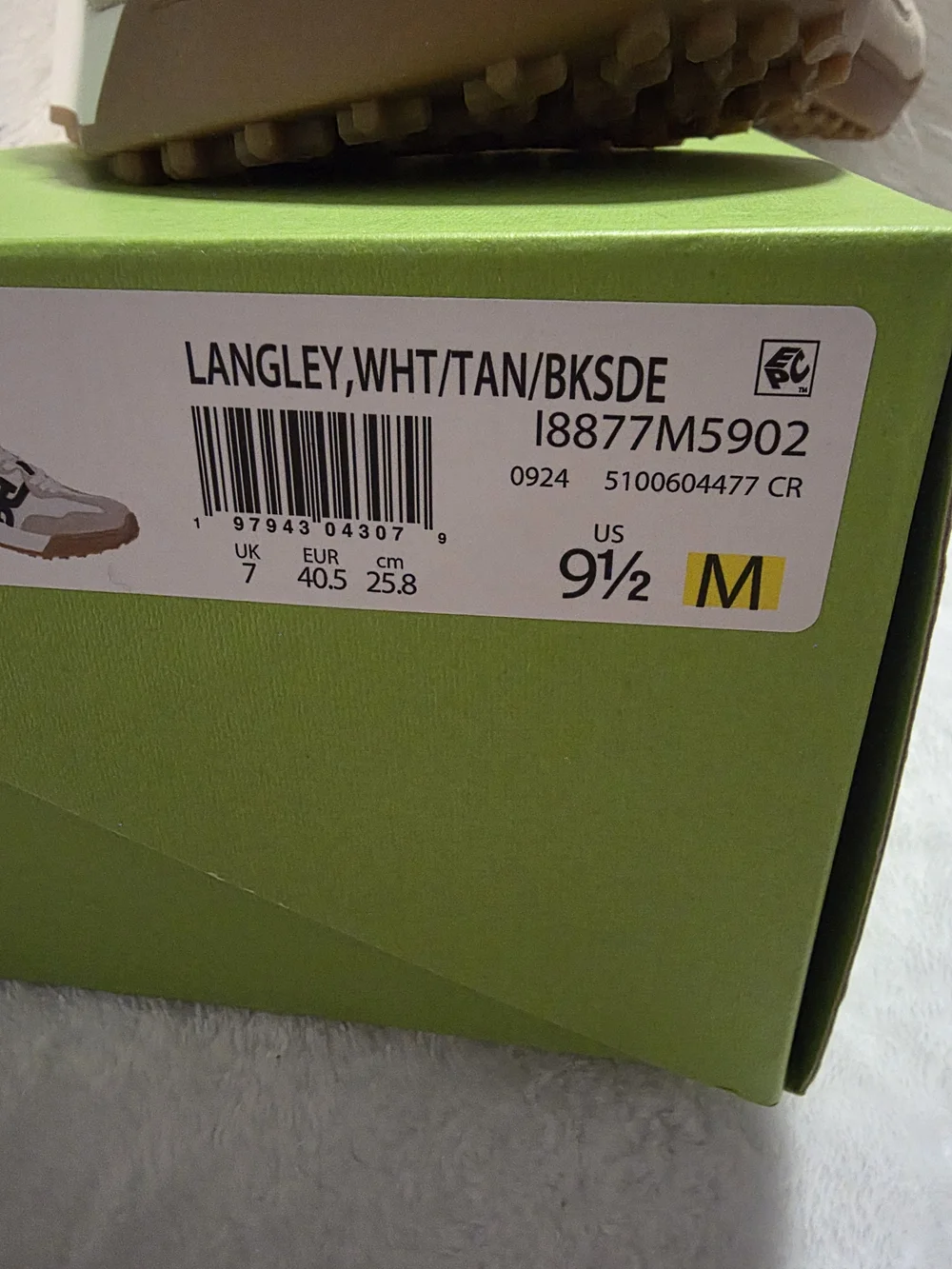 Sam Edelman Langley White & Tan Men's Casual Sneakers